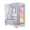 CORSAIR - 3500X LX-R RGB iCUE LINK Mid-Tower PC Case - White