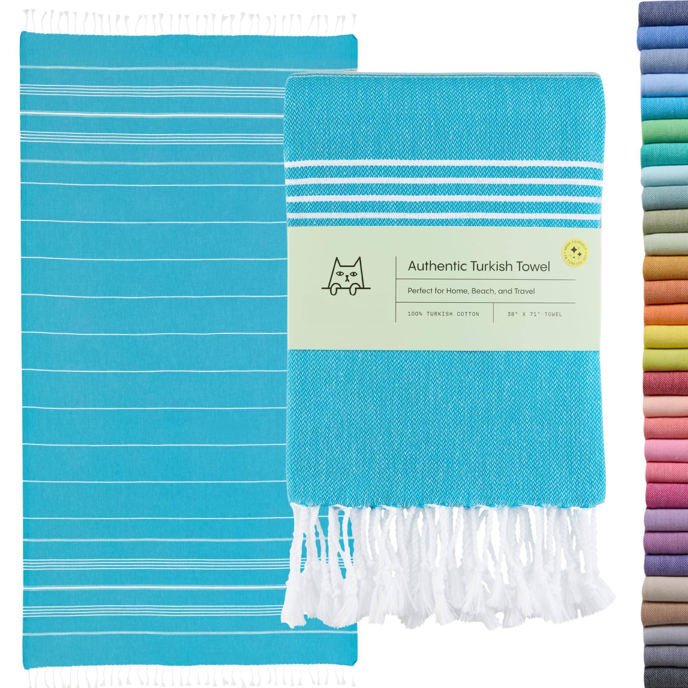 Turquoise Beach Towel (38" x 71")