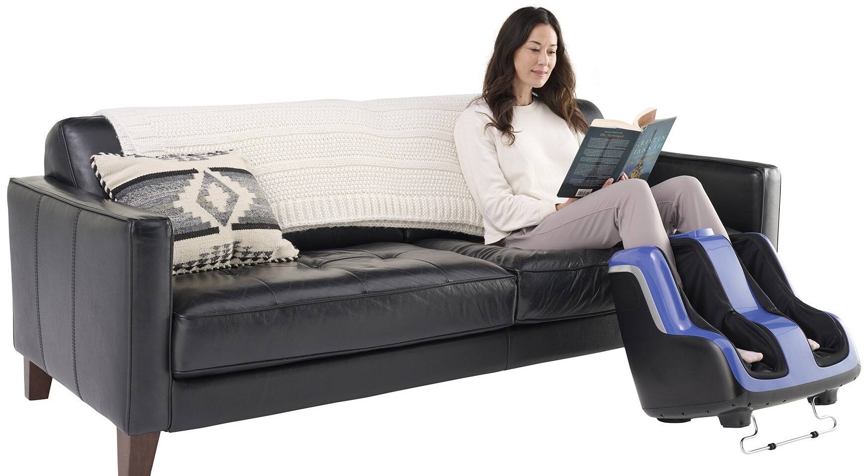 Alt View 26. Human Touch - SOL PLUS CALF FOOT MASSAGER - Blue.