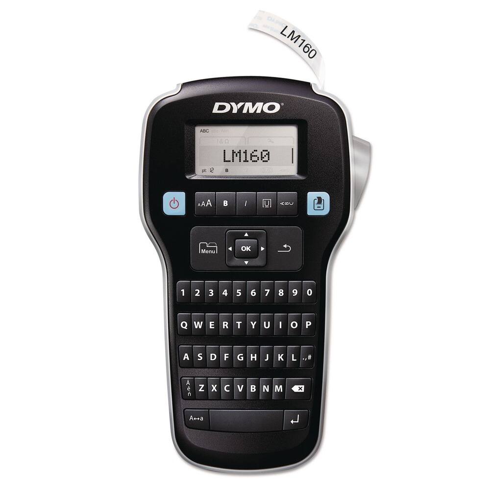 LM160 DYMO ABC DE 140 LM160 2 8 AA - KOU Menu OK 1 2 3 4 5 6 7 8 9 0 Q W E R T Y U I O P A S D F G H J K L .,. A Z X C V B N M x Ama