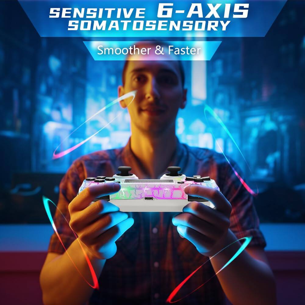 SENSITIVE 6-AXIS SOMATOSENSORY  
Smoother & Faster