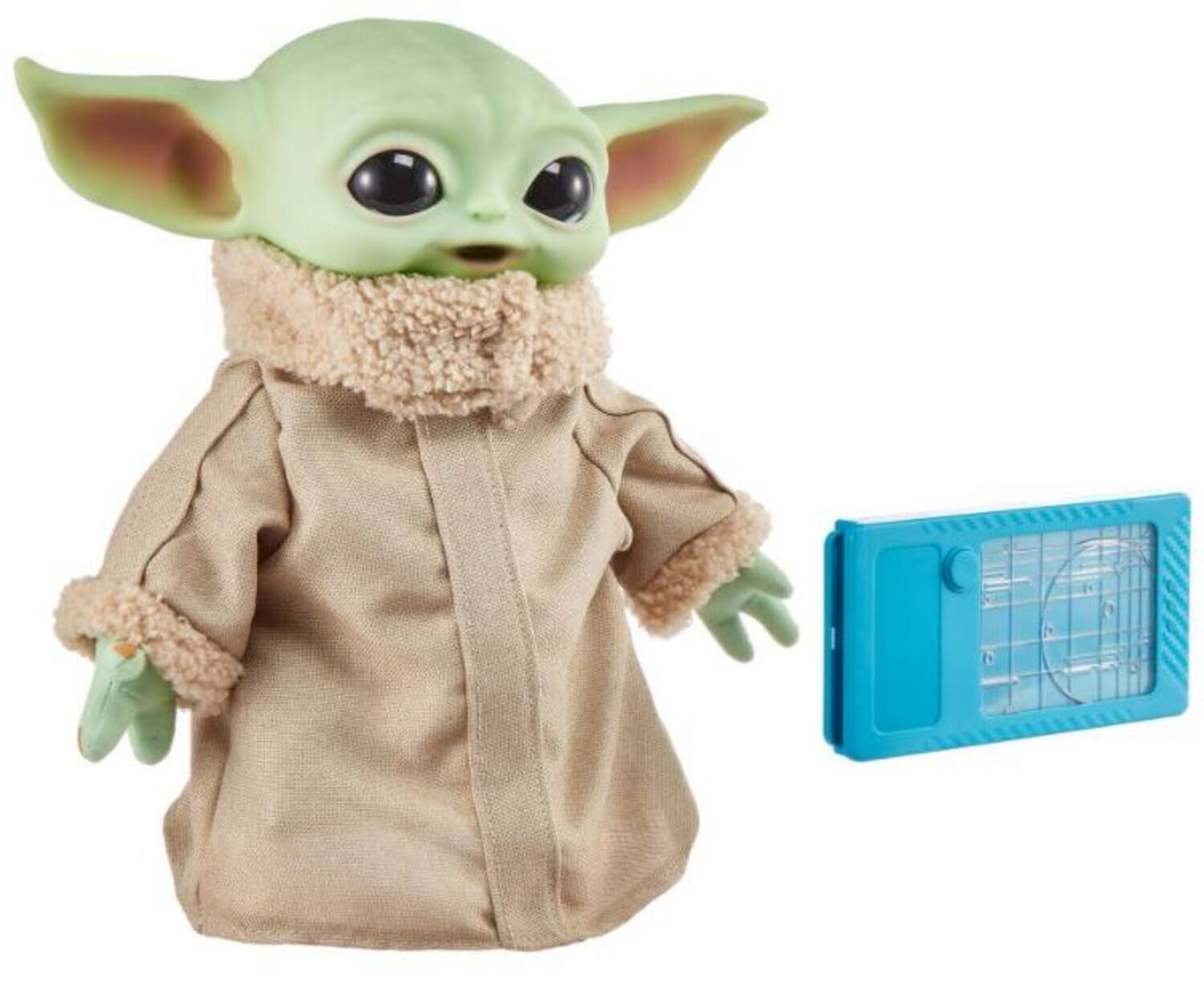 Alt View 4. Mattel - Mattel Collectible - Star Wars, The Mandalorian: The Child Plush and Tablet (Baby Yoda, Grogu)   - COLLECTIBLES - Multicolor.