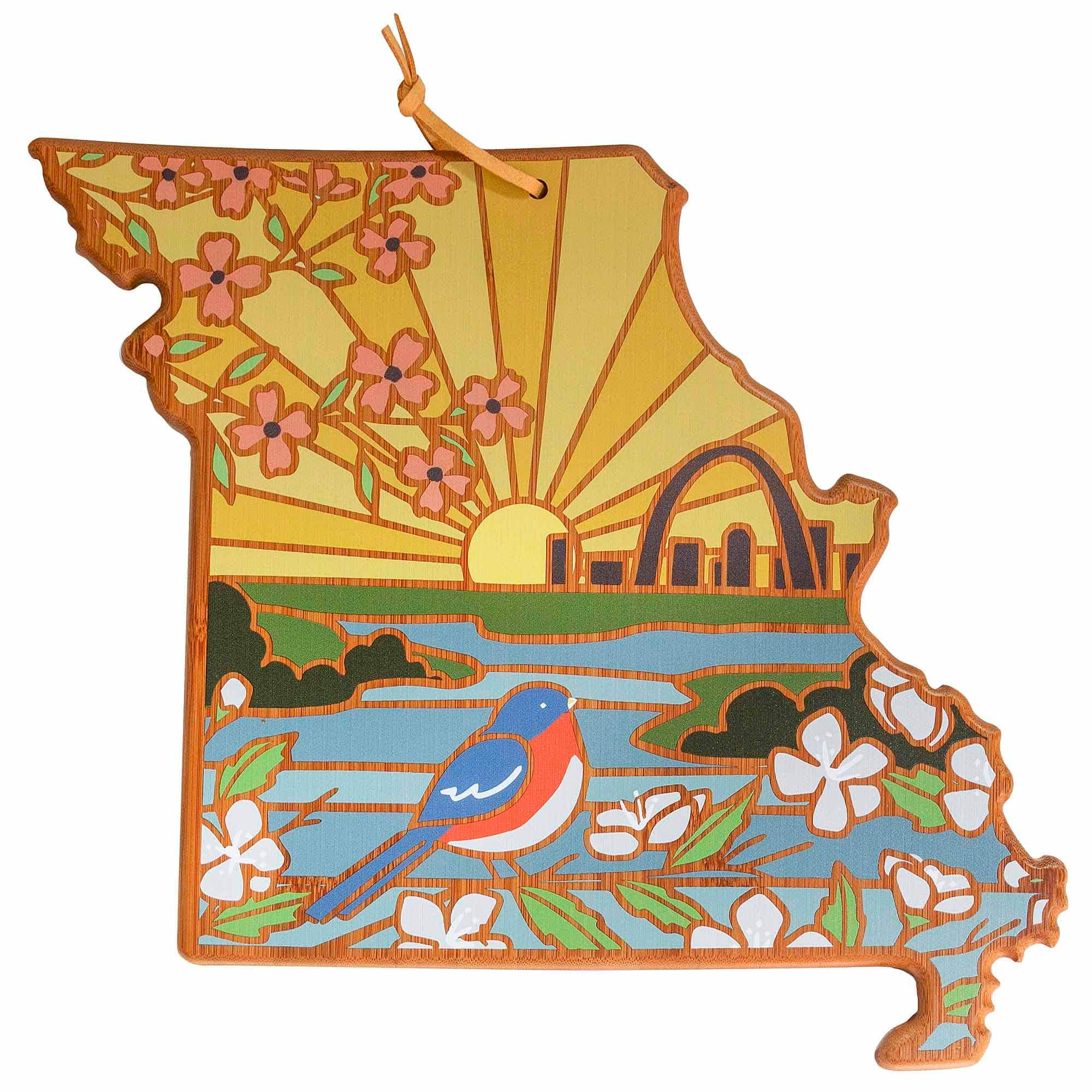 Totally Bamboo - Missouri Cutting Board with Artwork by Summer Stokes price history on PriceWatchPro