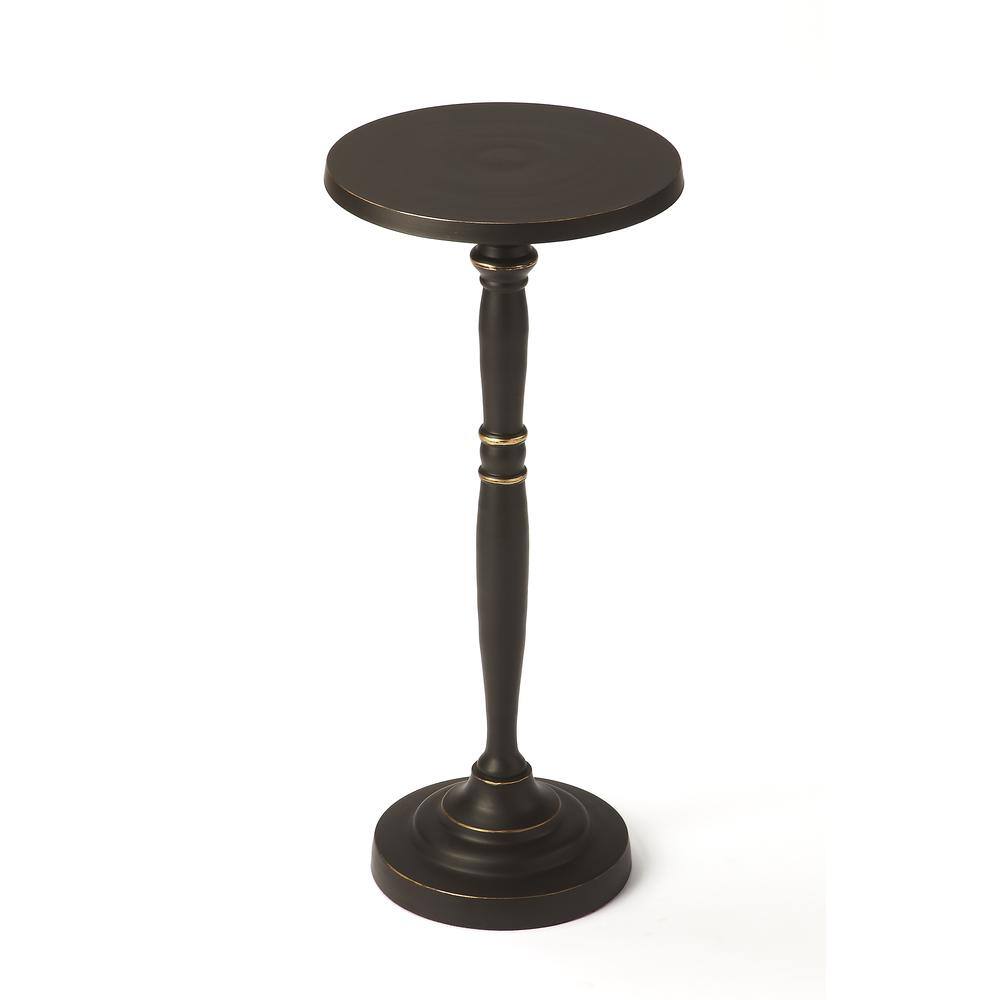 Left. Butler Specialty - Landon Metal Side Table - Black.