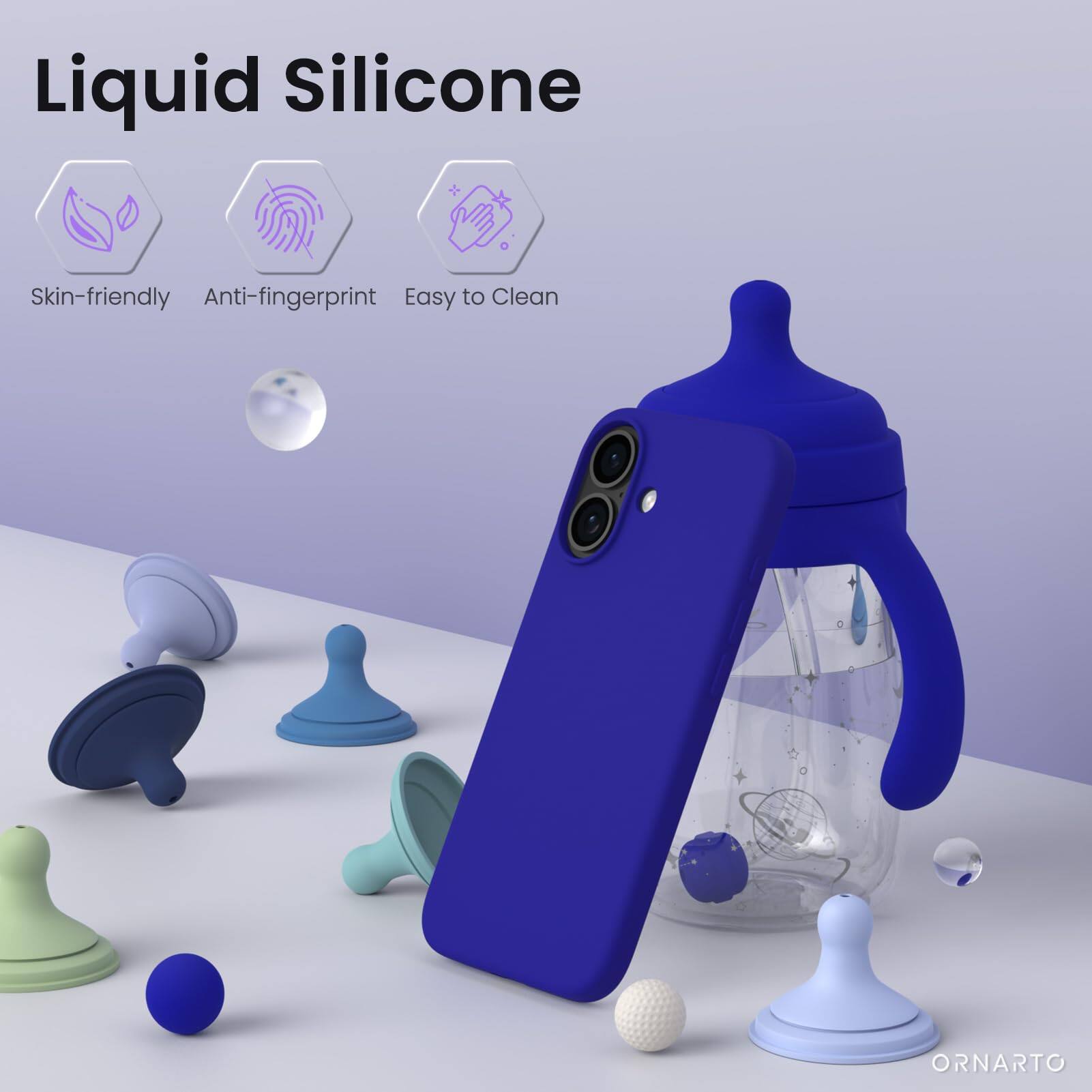 Liquid Silicone

Skin-friendly  
Anti-fingerprint  
Easy to Clean  

ORNARTO