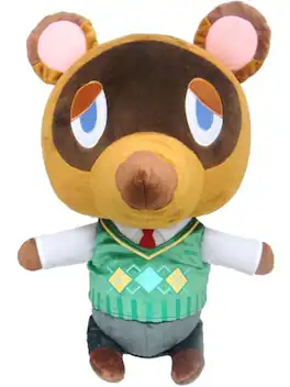 Little Buddy - Animal Crossing 16" Plush: Tom Nook - Brown
