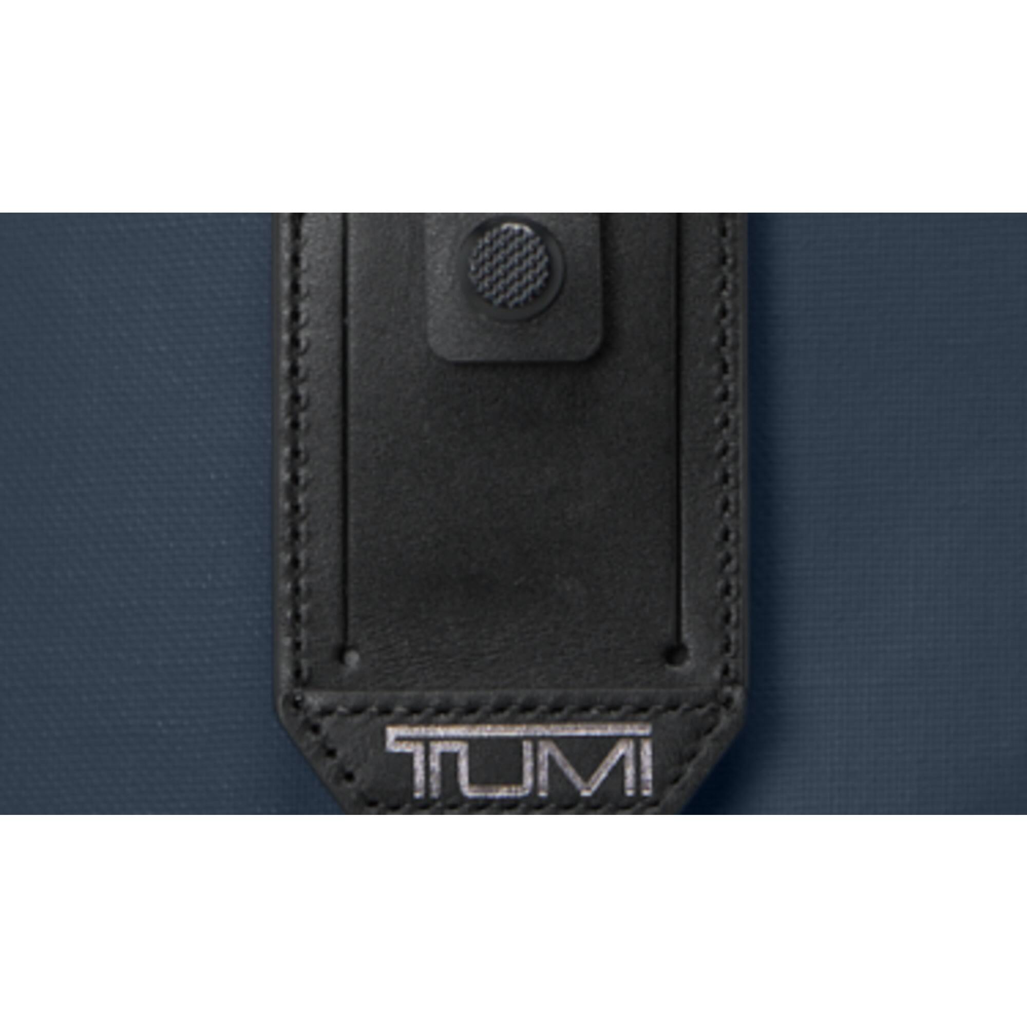 Alt View 3. TUMI - Alpha Bravo Search Backpack - Navy Coated Canvas.