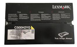 Lexmark - C500H2YG Yellow Toner Cart Cartridge High Yield