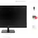 Alt View 23. ViewSonic - VA2456-MHD 23.8" LCD FHD Monitor (DisplayPort VGA, HDMI) - Black.