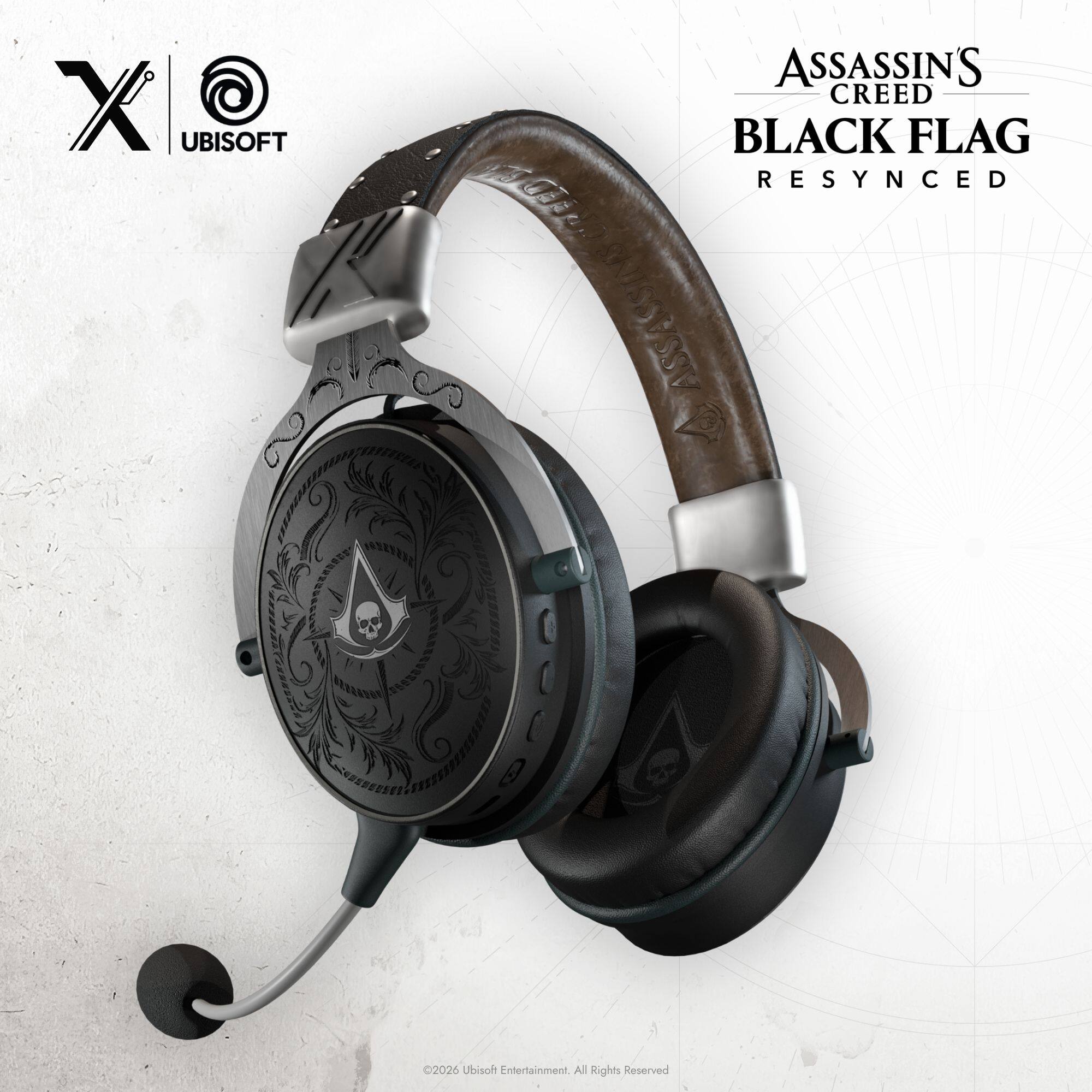 X @ UBISOFT  
ASSASSIN'S CREED BLACK FLAG RESYNCD  
2026 Ubisoft Entertainment. All Rights Reserved