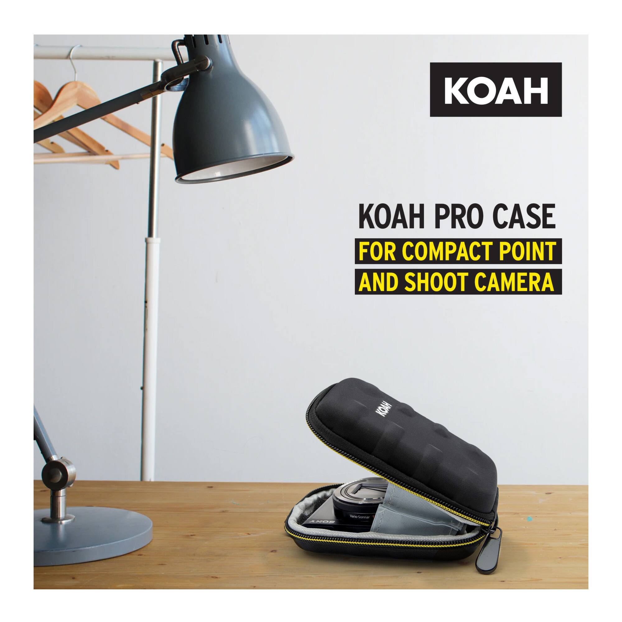 KOAH PRO CASE FOR COMPACT POINT AND SHOOT CAMERA