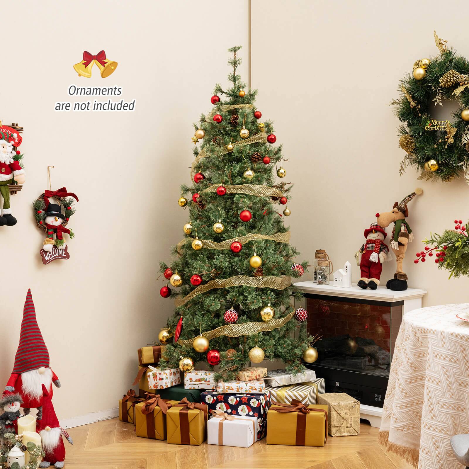 Ornaments are not included