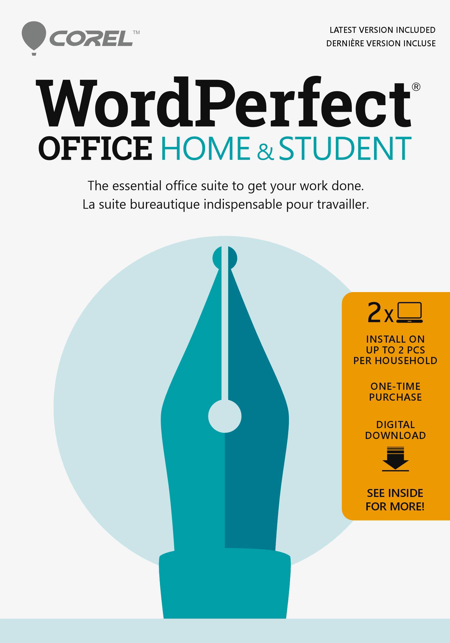 Corel - WordPerfect Office Home & Student - Windows