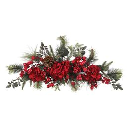 BreeBe - 30" Holiday Hydrangea Swag - NA