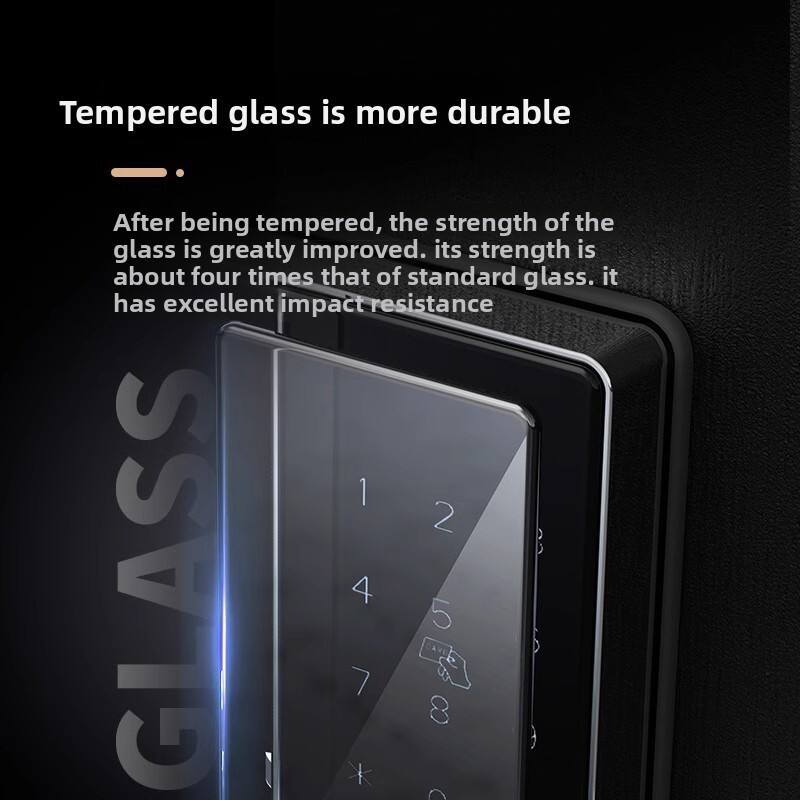 Tempered glass is more durable. After being tempered, the strength of the glass is greatly improved. Its strength is about four times that of standard glass. It has excellent impact resistance.