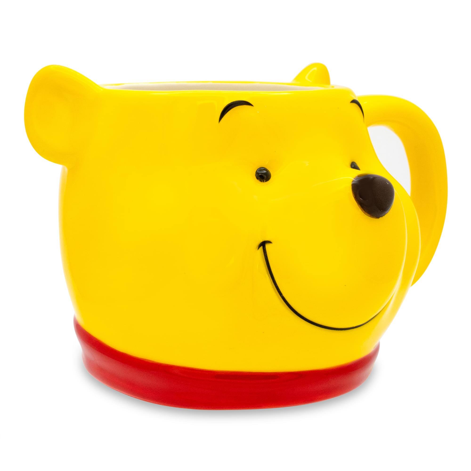 Alt View 10. Disney - Disney Winnie the Pooh 3D Sculpted Ceramic Mug | Holds 20 Ounces - Yellow.
