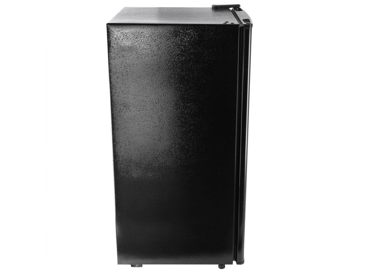 Alt View 3. MegaChef - MegaChef 3.2 Cubic Feet Refrigerator in Black - Black.