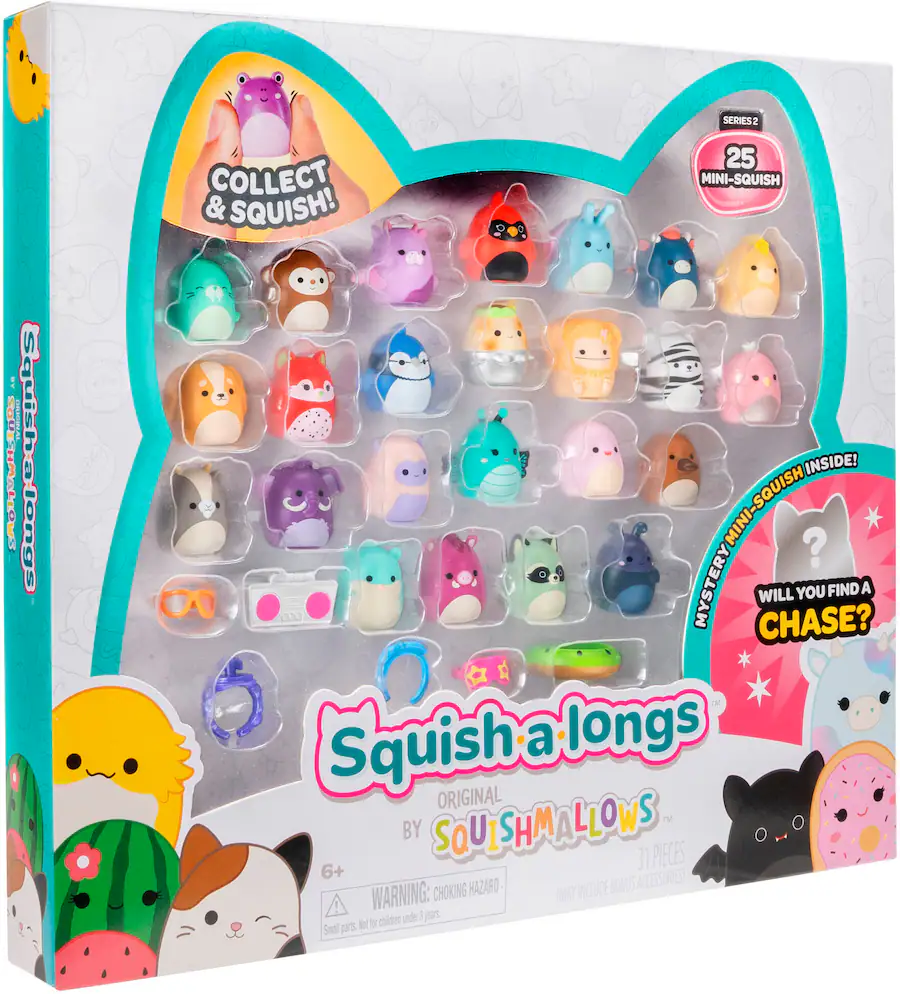 Jazwares Squish a longs 25 Pack Series 2 SQAL0034 - Best Buy