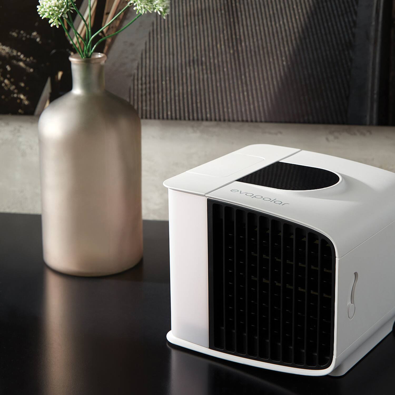 Alt View 5. Evapolar - 12.5-Watt evaSMART Personal Air Cooler - White.