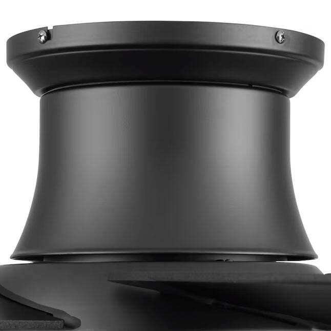 Alt View 7. Honeywell - Honeywell 52" Modern Ceiling Fan LED Remote 5 Blade Indoor Tynesdale, Black - Matte Black.