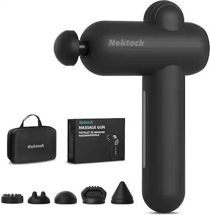 Nekteck MASSAGE GUN PISTOLET DE MASSAGE MASSAGEPISTOLE