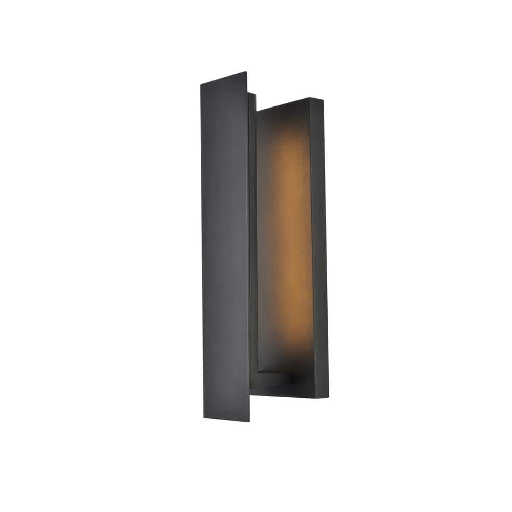 Living District - Raine Integrated LED wall sconce in - Black