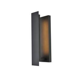 Living District - Raine Integrated LED wall sconce in - Black