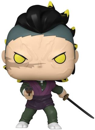 Front. Funko - FUNKO POP! Anime: Demon Slayer - Genya Shinazugawa (Demon Form) - Collectibles - Multicolor.