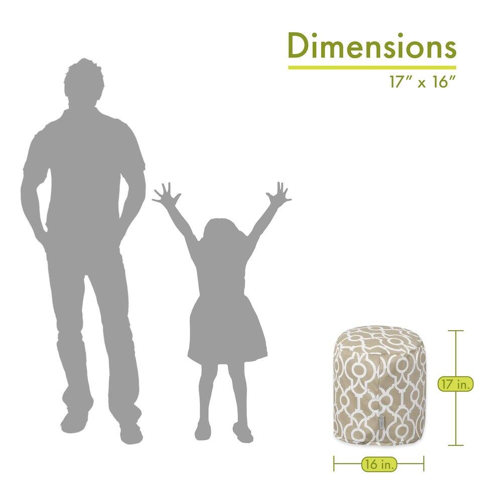 Dimensions: 17" x 16"