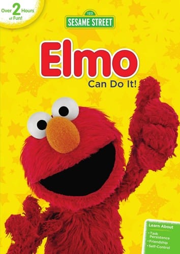 Front. Sesame Street: Elmo Can Do It!   - DVD.
