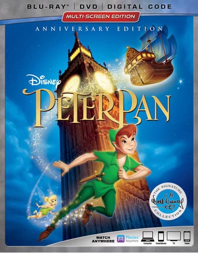 Front. Peter Pan (Anniversary Edition)   - BLU-RAY.