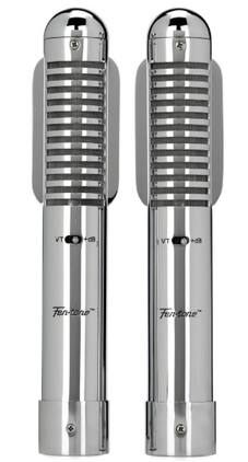 Warm Audio - Fen-Tone Active Ribbon Microphone with 26dB In-Line Preamp, Figure-8 Polar Pattern, and CineMag USA Transformer (Pair)