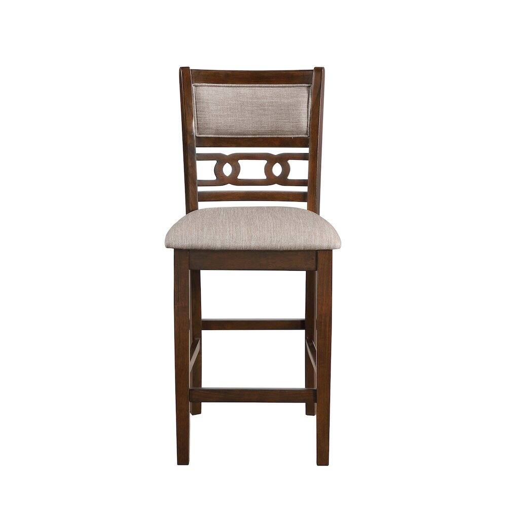 Alt View 2. FurniFact - Solid Wood Small Dining Table for 2 – Compact Table and Chairs Set - Cherry.