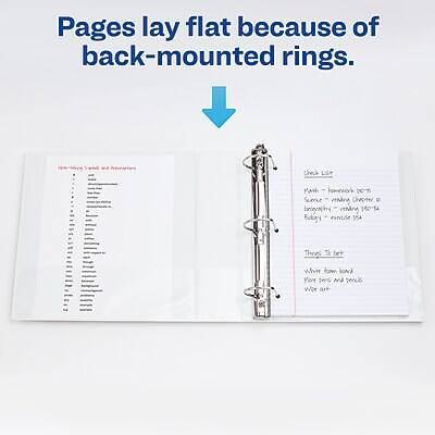 Pages lay flat because of back-mounted rings.

- Thank List
  - Youth - learning empathy
  - Science - reading deeply
  - Psychology - reading poetry
  - Reality - reading people

- Things to do
  - Write some notes
  - Write a poem
  - Write a book