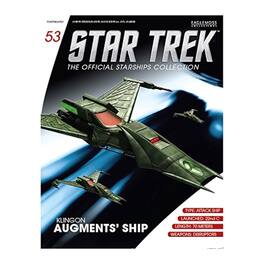 Eaglemoss - Star Trek Starships Klingon Augment Ship Magazine - Black