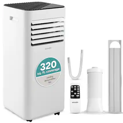 SereneLife 320 sq. ft. Coverage Cooling Dehumidifier Fan