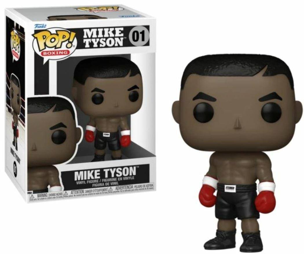 Funke POP! Mike Tyson 01 Boxing  
Mike Tyson  
Vinyl Figure / Figurine en Vinyle / Figura de Vinil  
Warning 302 / Attention Danger de Asfixie / Advertencia Peligro de Asfixia
