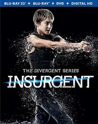 Front. The Divergent Series: Insurgent - BLU-RAY 3-D.