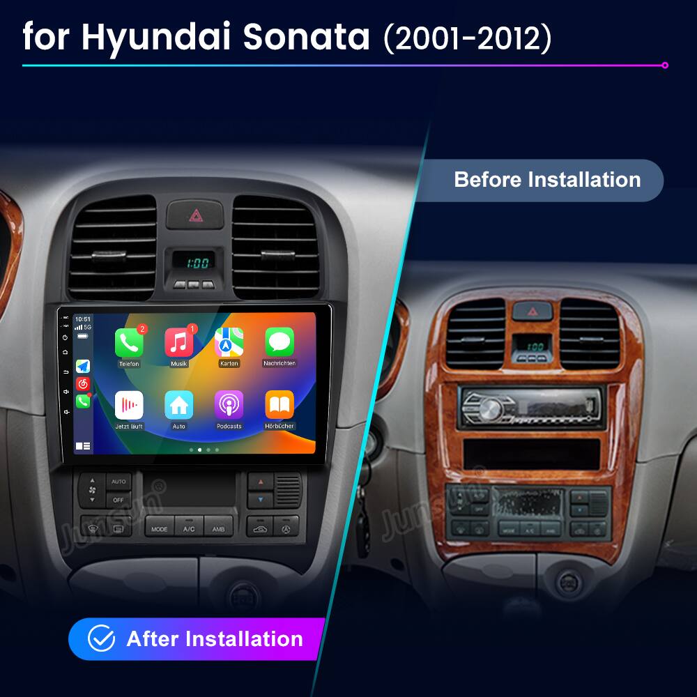 for Hyundai Sonata (2001-2012)

Before Installation

After Installation