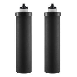 VEVOR - Water Filters Replacement, Purification Elements, Activated Carbon Replacement Filters, Easy to Replace Water Filter - Black