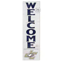 Jardine - Juniata Eagles 10'' x 35'' Indoor/Outdoor Welcome Sign - White