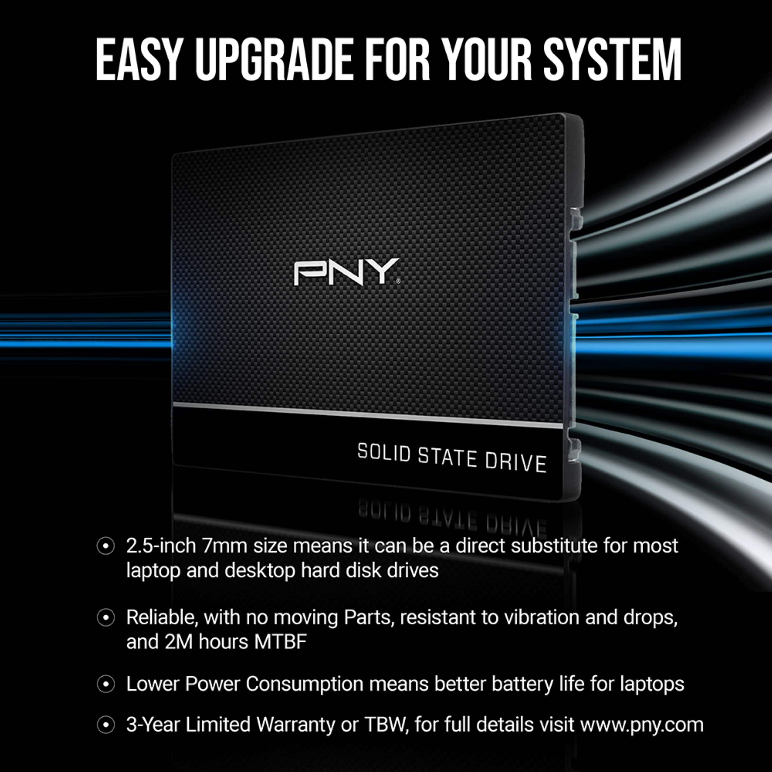 PNY CS900 250GB Internal SSD SATA - Best Buy