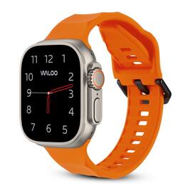 Waloo - Explorer Silicone Band For Apple Watch - Orange