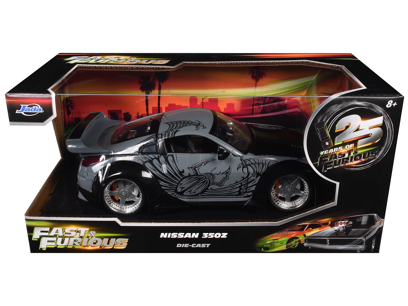 Jada 8+ 1 YEARS OF FAST & FURIOUS NISSAN 350Z DIE-CAST