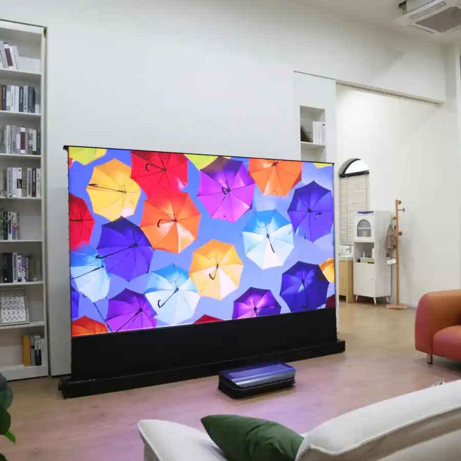 Awoll AWOL Vision Aetherion Pro 4K UST Triple Laser Projector, 2600 ISO ...