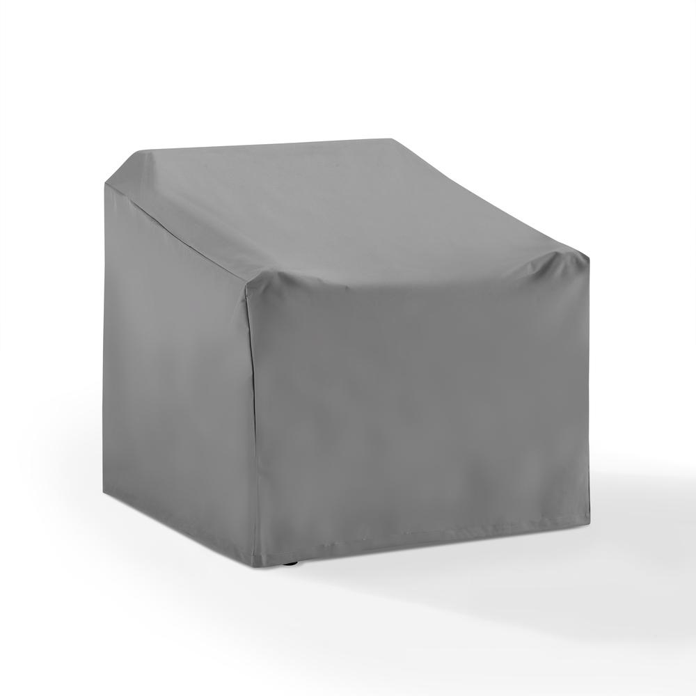 Angle. Crosley Furniture - Outdoor Chair Furniture Cover - Gray.
