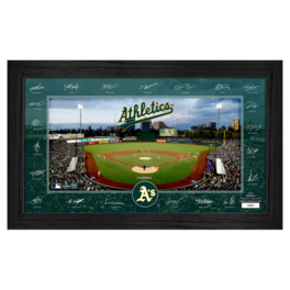 Highland Mint - Athletics Framed 12" x 20" 2025 Signature Field Photograph - Facsimile Signatures - Limited Edition of 5,000 - Multicolor