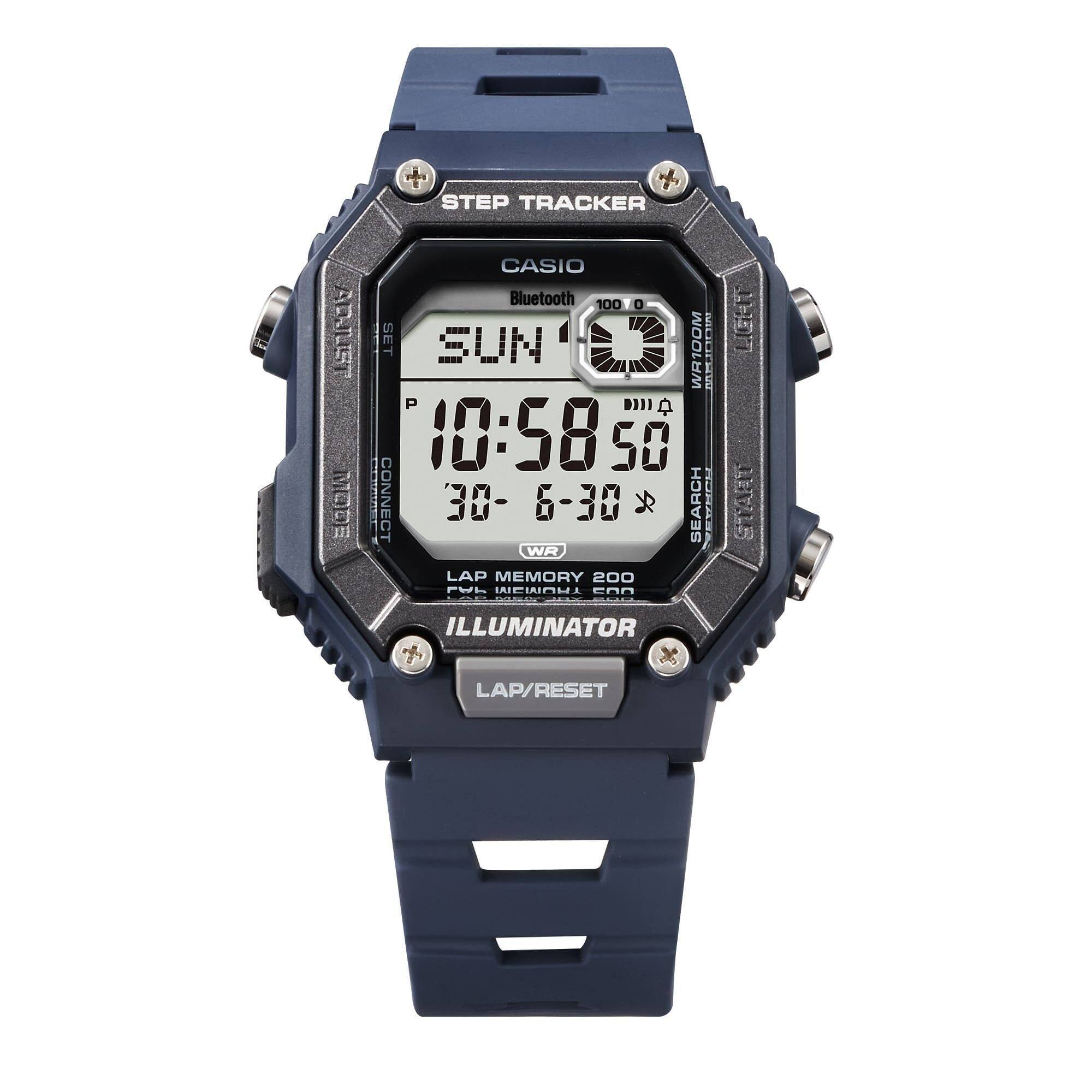 Casio Standard Digital Smartphone Link Step Tracker Resin Strap