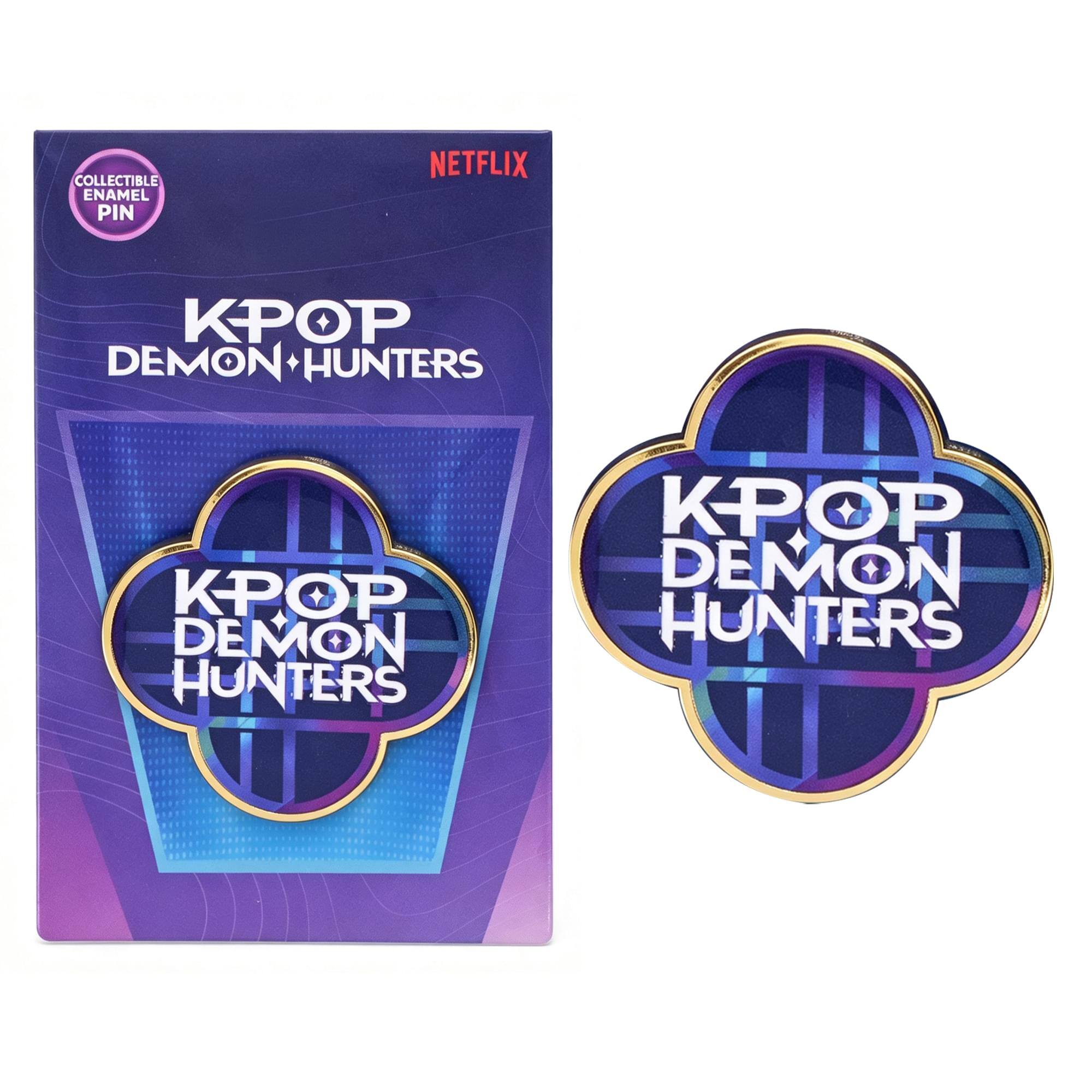 COLLECTIBLE ENAMEL PIN  
NETFLIX  
KPOP DEMON HUNTERS