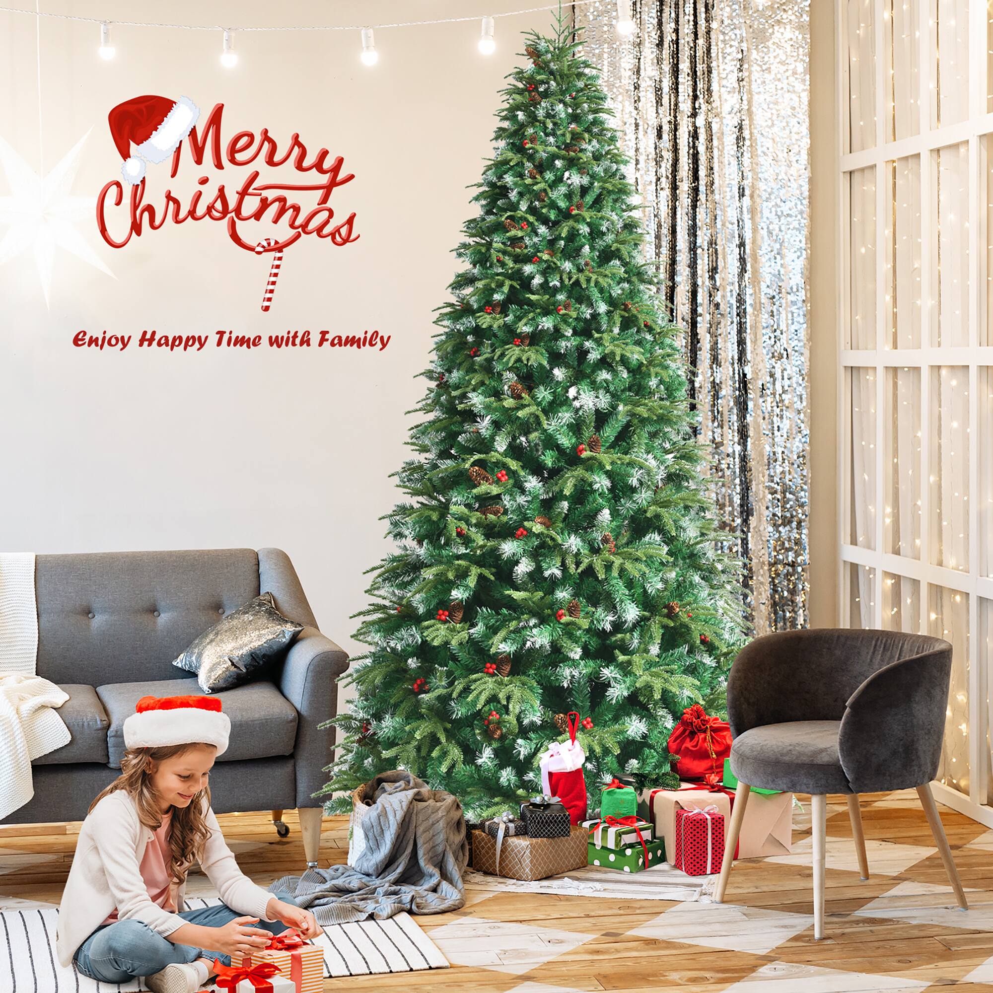 "Merry Christmas! Enjoy Happy Time with Family."